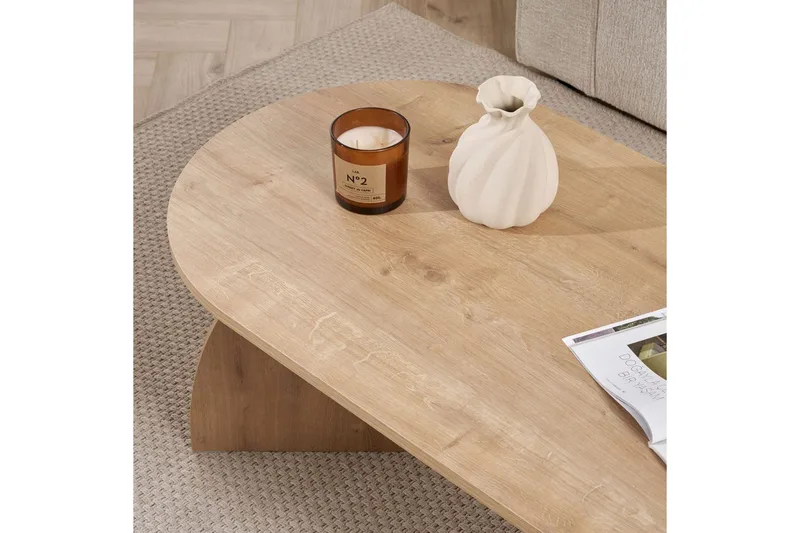 Osyra Sofabord 120 cm - Natur - Møbler - Borde - Sofabord