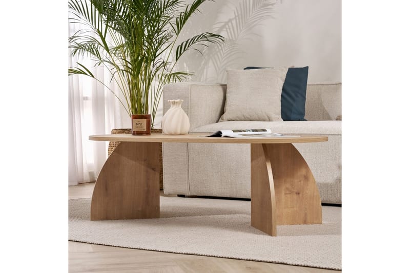 Osyra Sofabord 120 cm - Natur - Møbler - Borde - Sofabord