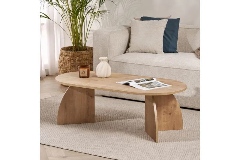 Osyra Sofabord 120 cm - Natur - Møbler - Borde - Sofabord