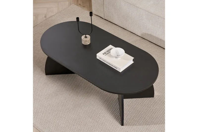 Osyra Sofabord 120 cm - Sort - Møbler - Borde - Sofabord