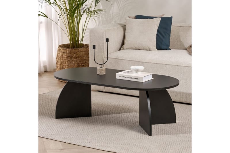 Osyra Sofabord 120 cm - Sort - Møbler - Borde - Sofabord
