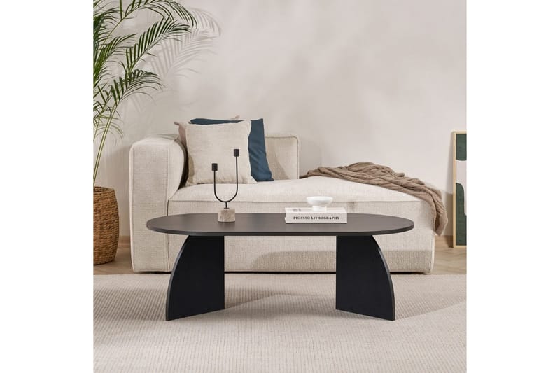 Osyra Sofabord 120 cm - Sort - Møbler - Borde - Sofabord