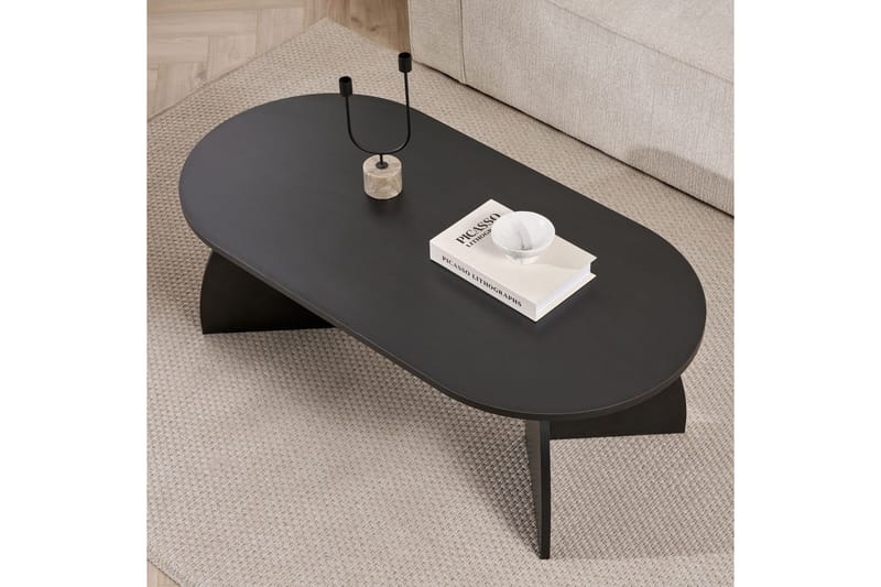 Osyra Sofabord 120 cm - Sort - Møbler - Borde - Sofabord