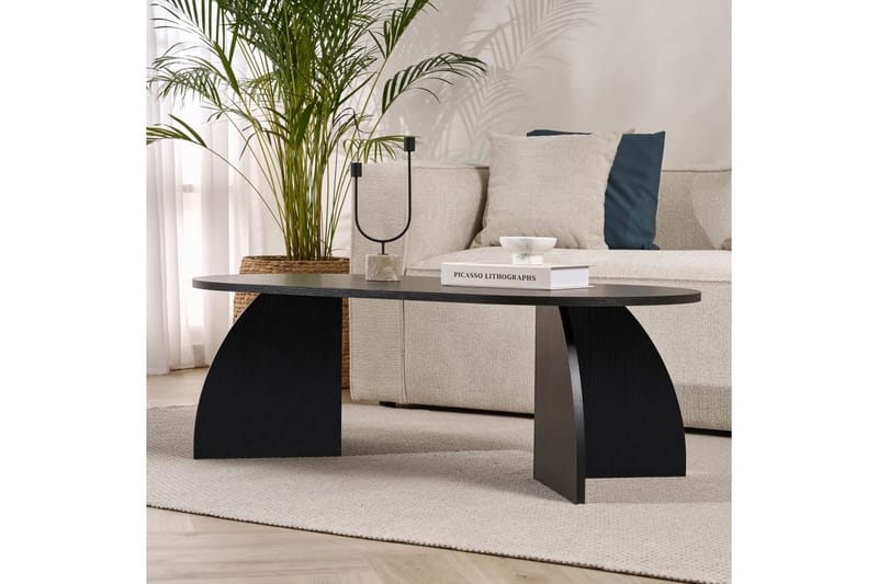 Osyra Sofabord 120 cm - Sort - Møbler - Borde - Sofabord
