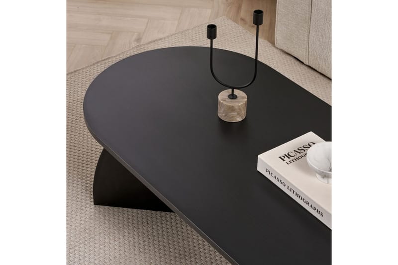 Osyra Sofabord 120 cm - Sort - Møbler - Borde - Sofabord