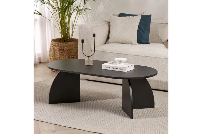 Osyra Sofabord 120 cm - Sort - Møbler - Borde - Sofabord