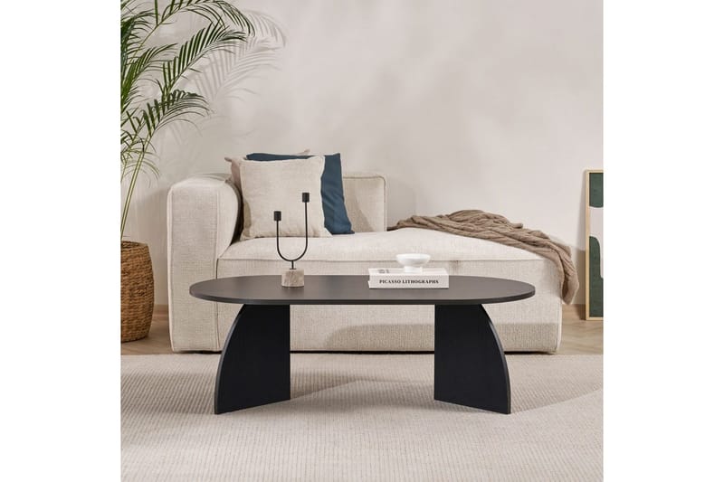 Osyra Sofabord 120 cm - Sort - Møbler - Borde - Sofabord