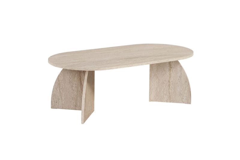 Osyra Sofabord 120 cm - Travertin - Møbler - Borde - Sofabord