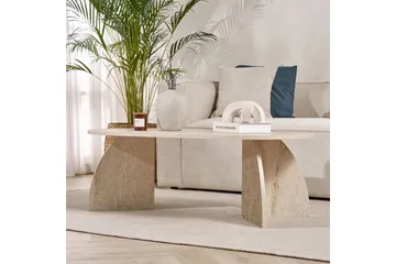 Osyra Sofabord 120 cm - Travertin - Møbler - Borde - Sofabord