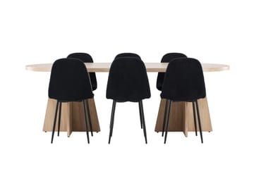 Oval Dining Set Venture Home - Møbler - Borde - Spisebordssæt