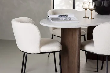 Oval Dining Set Venture Home - Møbler - Borde - Spisebordssæt
