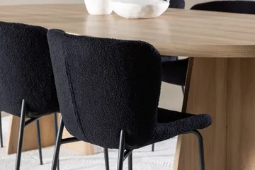 Oval Dining Set Venture Home - Møbler - Borde - Spisebordssæt