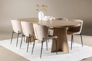 Natur - Beige, svart