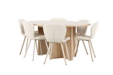 Oval matgrupp Venture Home - Møbler - Borde - Spisebordssæt