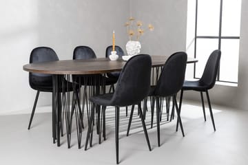 Oval matgrupp Venture Home - Møbler - Borde - Spisebordss æt
