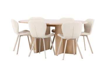 Oval matgrupp Venture Home - Møbler - Borde - Spisebordssæt