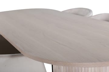 Oval spisegruppe Venture Home Bianca, Berit - Møbler - Borde - Spisebordssæt