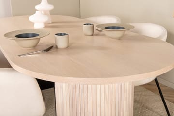 Oval spisegruppe Venture Home Bianca, Berit - Møbler - Borde - Spisebordssæt