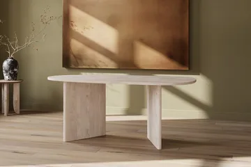 Ovalt spisebord Venture Home Grönvik Natur - natur - Møbler - Borde - Spisebord og køkkenbord