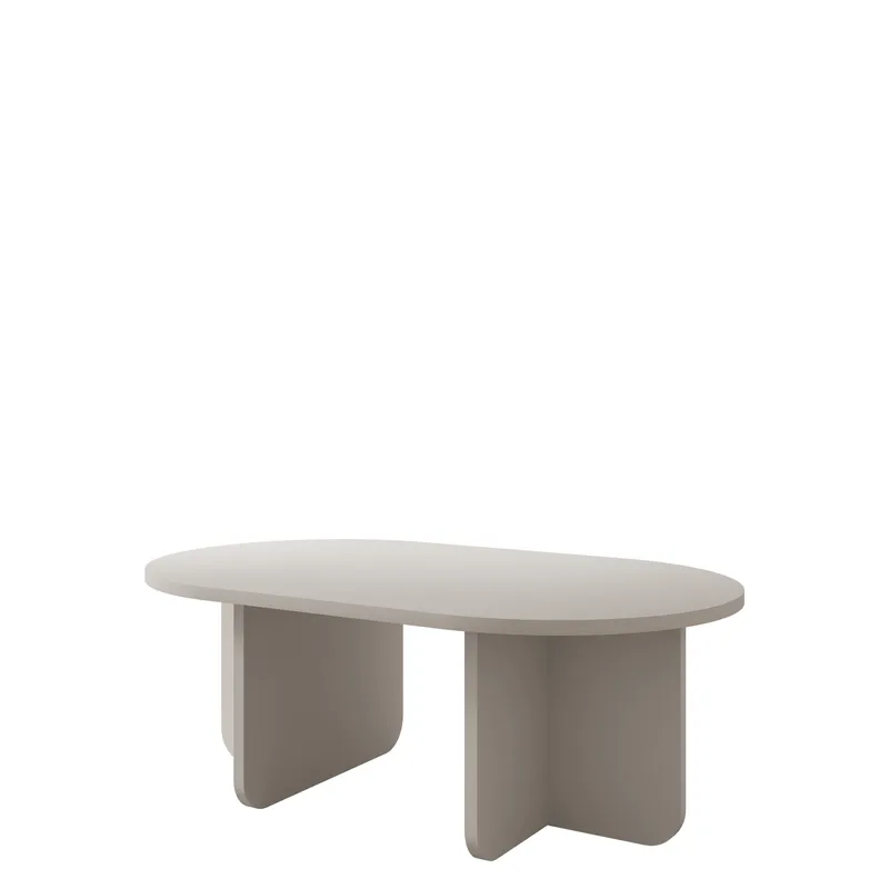 Ovren sofabord 110 cm, beige