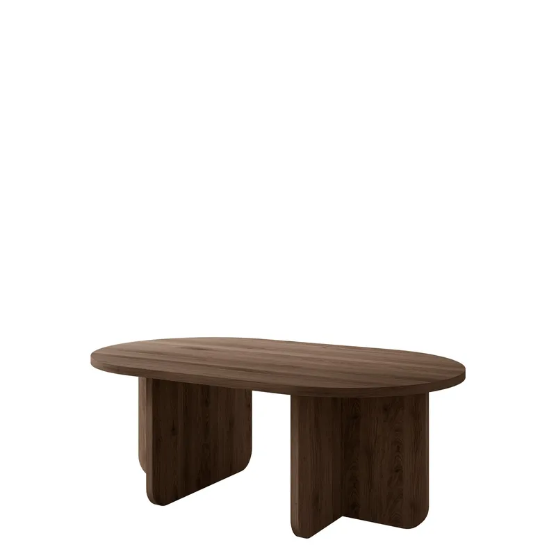 Ovren sofabord 110 cm, brun