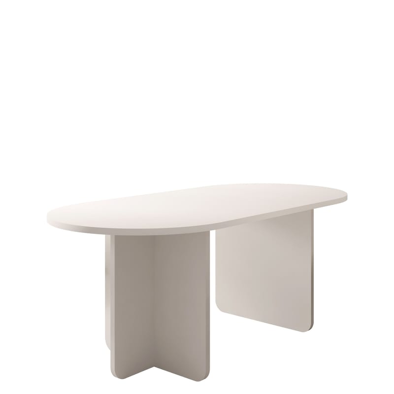 Ovren spisebord 185 cm, beige