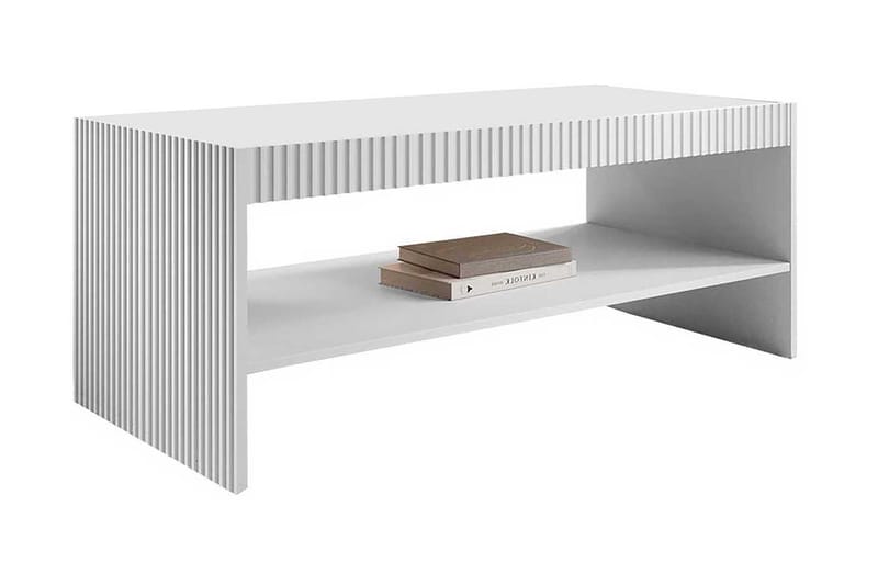 Pafos Sofabord Rektangulær Hvid - Sofabord