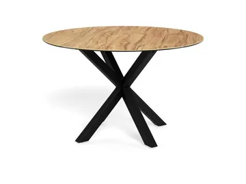 Parkins spisebord 119 cm rundt - Vild eg - Møbler - Borde - Spisebord og køkkenbord