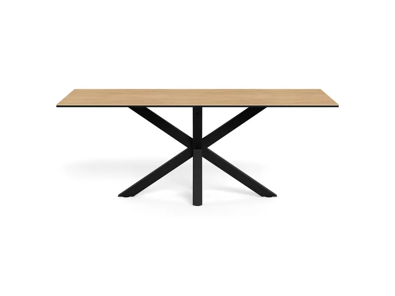 Parkins spisebord 200 cm - Sort - Møbler - Borde - Spisebord og køkkenbord