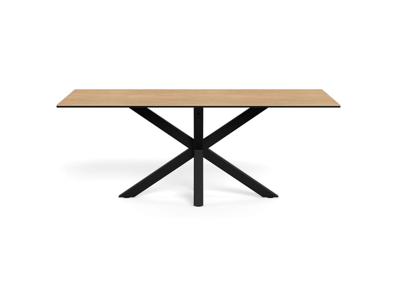 Parkins spisebord 200 cm - Sort - Møbler - Borde - Spisebord og køkkenbord
