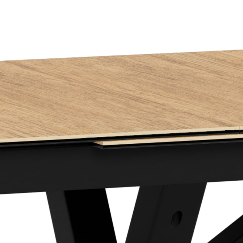 Parkins udtrækkeligt spisebord 168-210 cm - Vild eg - Møbler - Borde - Spisebord og køkkenbord