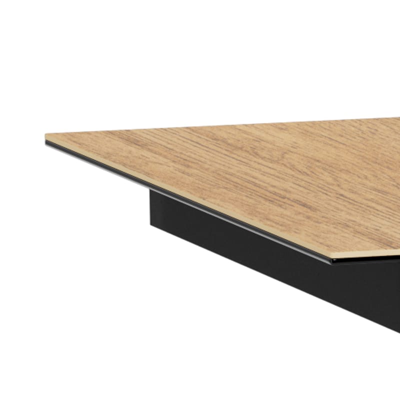 Parkins udtrækkeligt spisebord 168-210 cm, Vild eg