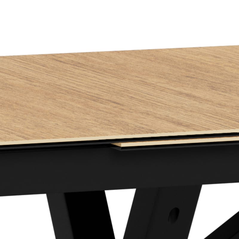 Parkins udtrækkeligt spisebord 200-240 cm - Vild eg - Møbler - Borde - Spisebord og køkkenbord