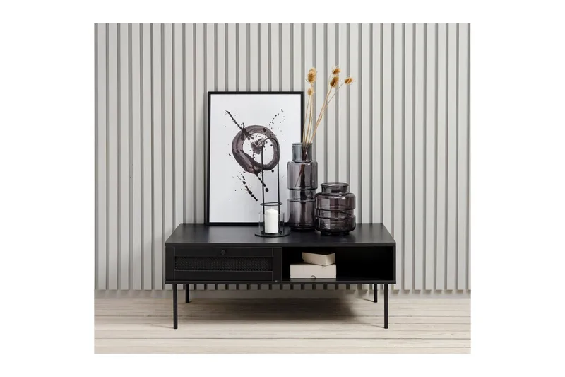 Pensacola Sofabord 110 cm - Sort - Møbler - Borde - Sofabord