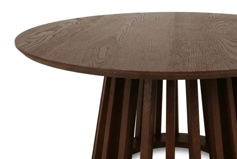 Peyra Sofabord / Indskudsbord Rundt 86/60 cm Finér - Valnød - Møbler - Borde - Sofabord
