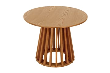 Peyra sofabord rundt 60 cm finér - Eg - Møbler - Borde - Sofabord