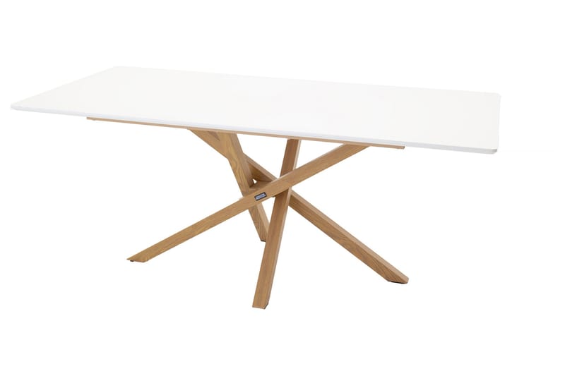 Piazza Spisebord 180x90 cm Hvid - Venture Home - Spisebord og køkkenbord