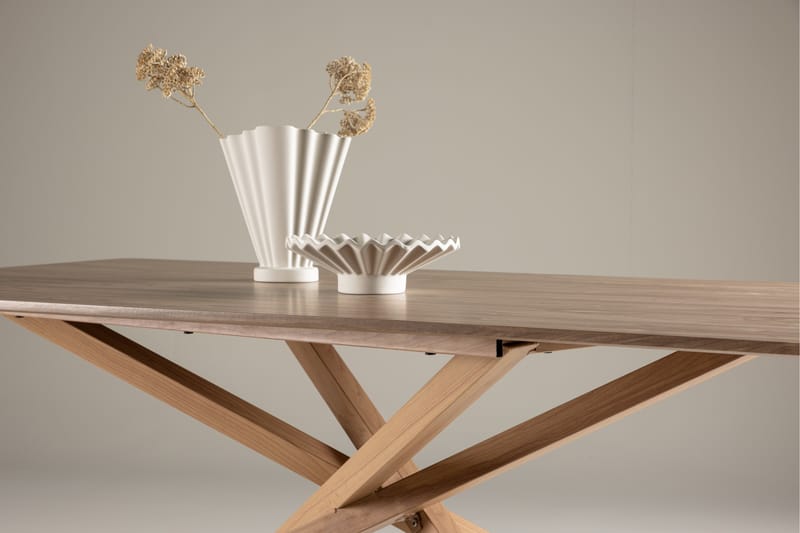 Piazza Spisebord 180x90 cm Mocca - Venture Home - Spisebord og køkkenbord
