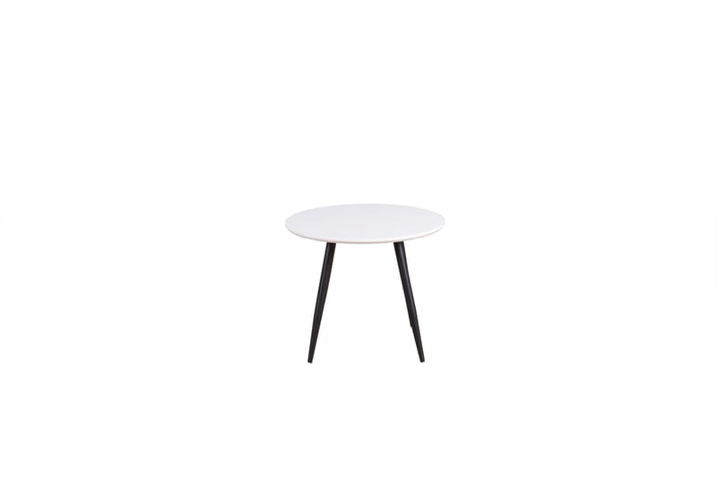Plaza Lille Rundt Spisebord 60 cm - Hvid - Møbler - Borde - Spisebord og køkkenbord