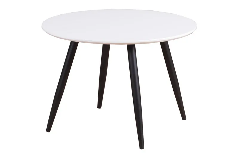 Plaza Lille Rundt Spisebord 60 cm, Hvid