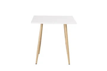 Polar Lille Kvadratisk Spisebord 75 cm - Hvid - Møbler - Borde - Spisebord og køkkenbord
