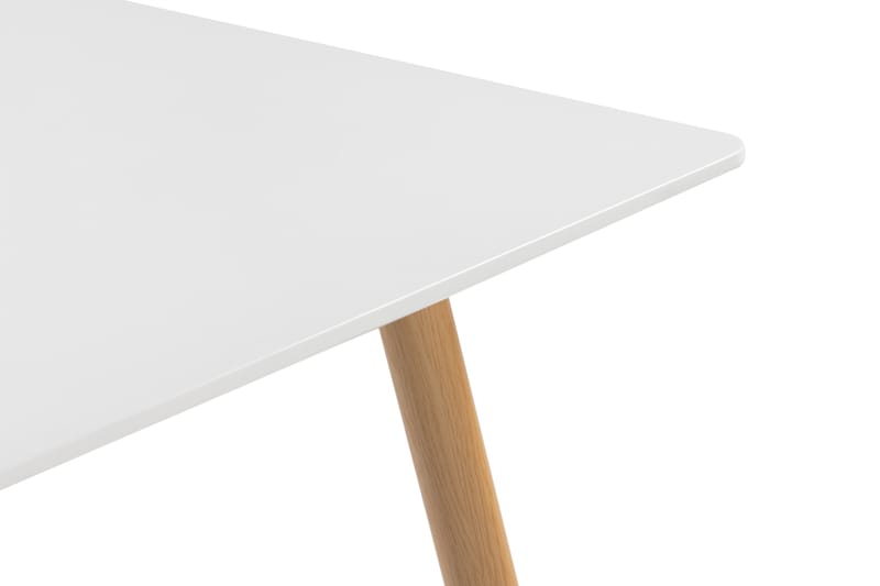 Pontus Spisebord 180 cm Hvid/Eg - Hvid - Spisebord og køkkenbord