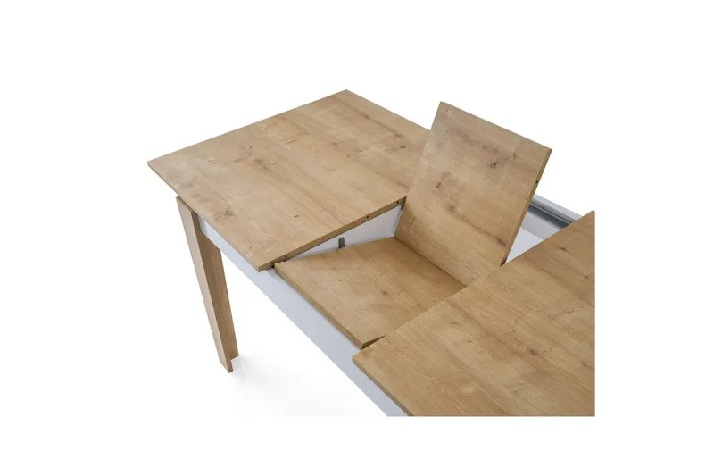 Pradera Spisebord 175 cm Rektangulær - Eg/Hvid - Møbler - Borde - Spisebord og køkkenbord