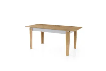 Pradera Spisebord 175 cm Rektangulær - Eg/Hvid - Møbler - Borde - Spisebord og køkkenbord