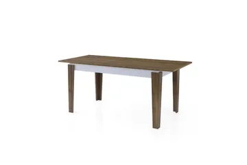 Pradera Spisebord 175 cm Rektangulær - Valnød/Hvid - Møbler - Borde - Spisebord og køkkenbord
