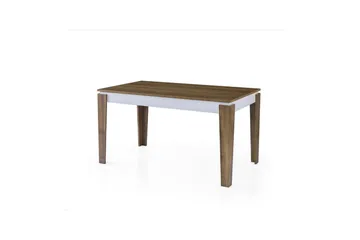 Pradera Spisebord 175 cm Rektangulær - Valnød/Hvid - Møbler - Borde - Spisebord og køkkenbord