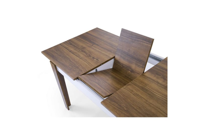 Pradera Spisebord 175 cm Rektangulær - Valnød/Hvid - Møbler - Borde - Spisebord og køkkenbord