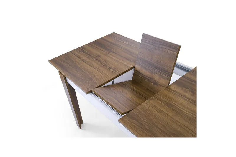 Pradera Spisebord 175 cm Rektangulær - Valnød/Hvid - Møbler - Borde - Spisebord og køkkenbord