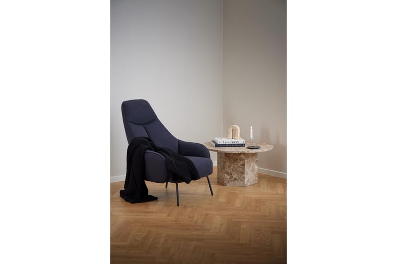 Prisa Rundt Sofabord i Marmorsten 80 cm - Beige - Møbler - Borde - Sofabord