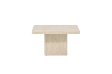 Qvart Kvadratisk Sofabord i Sten - Beige - Møbler - Borde - Sofabord